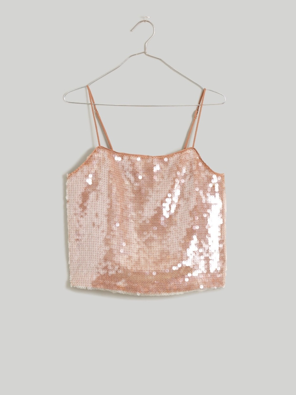 NWT Sequin Square-Neck Cami - Picture 4 of 9